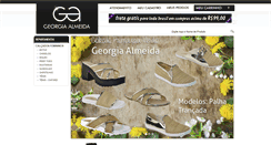 Desktop Screenshot of georgiaalmeida.com.br
