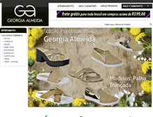 Tablet Screenshot of georgiaalmeida.com.br